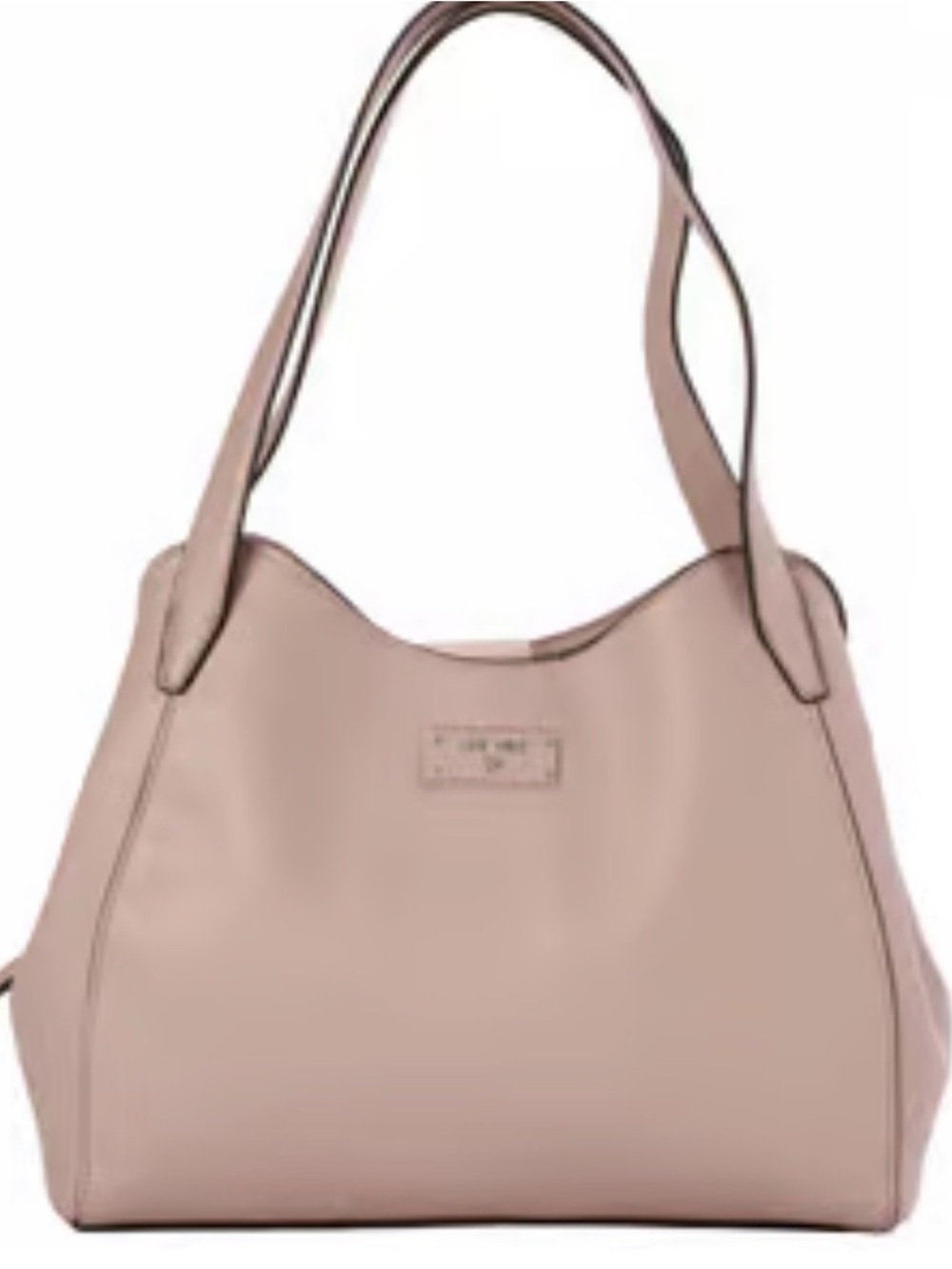 Nine West Beige Shoulder Tote Bag